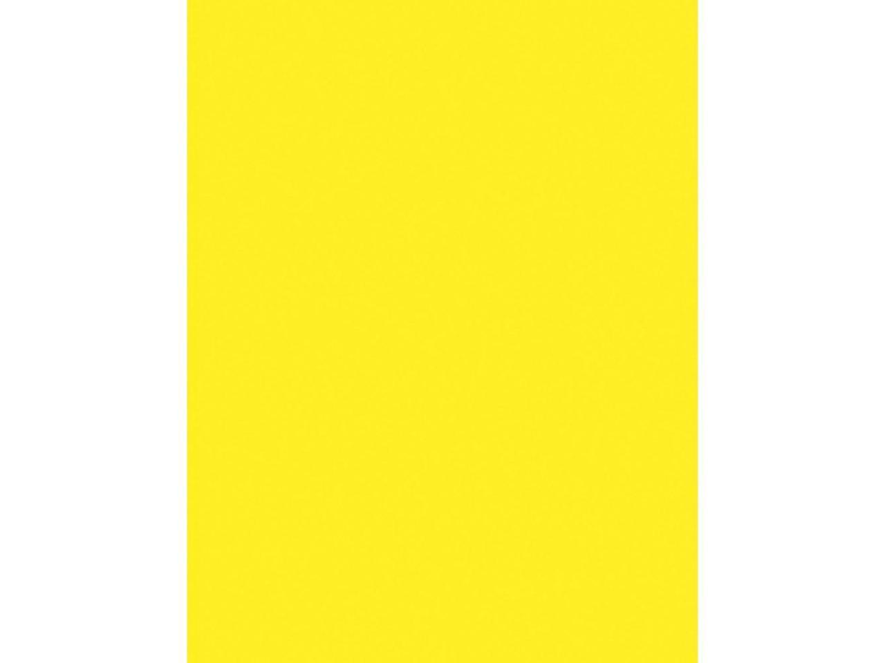 Pacon 104316 Neon Bond Paper Letter – 8.50″ x 11″ – 100 / Pack – Yellow