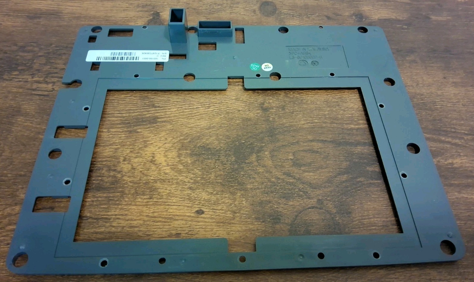 Honeywell Thor VM1 163155-0001 REV: C Panel Front Gray Plastic Made In Malaysia