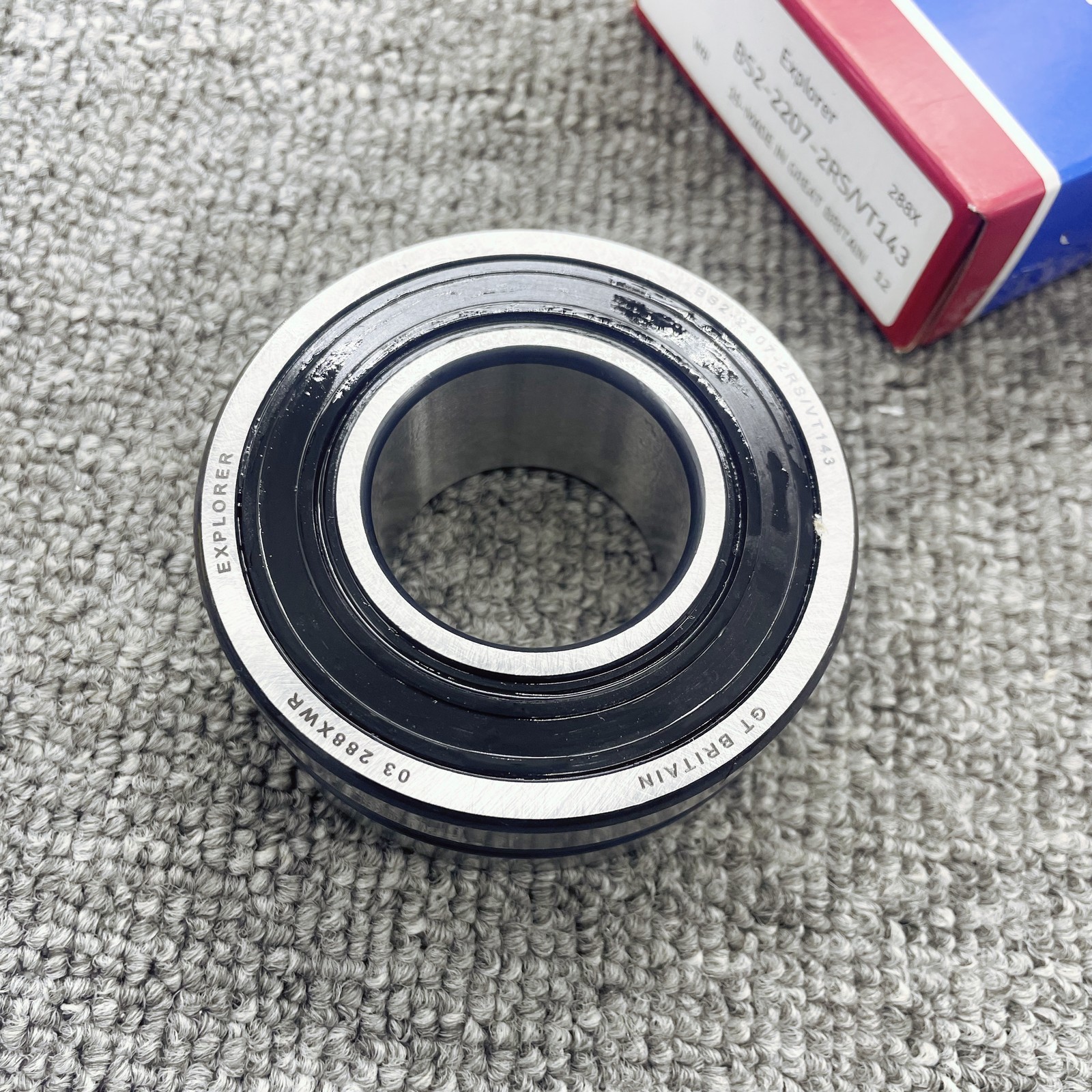 Spherical Roller Bearing BS2-2207 2RS/VT143 35x72x28 mm