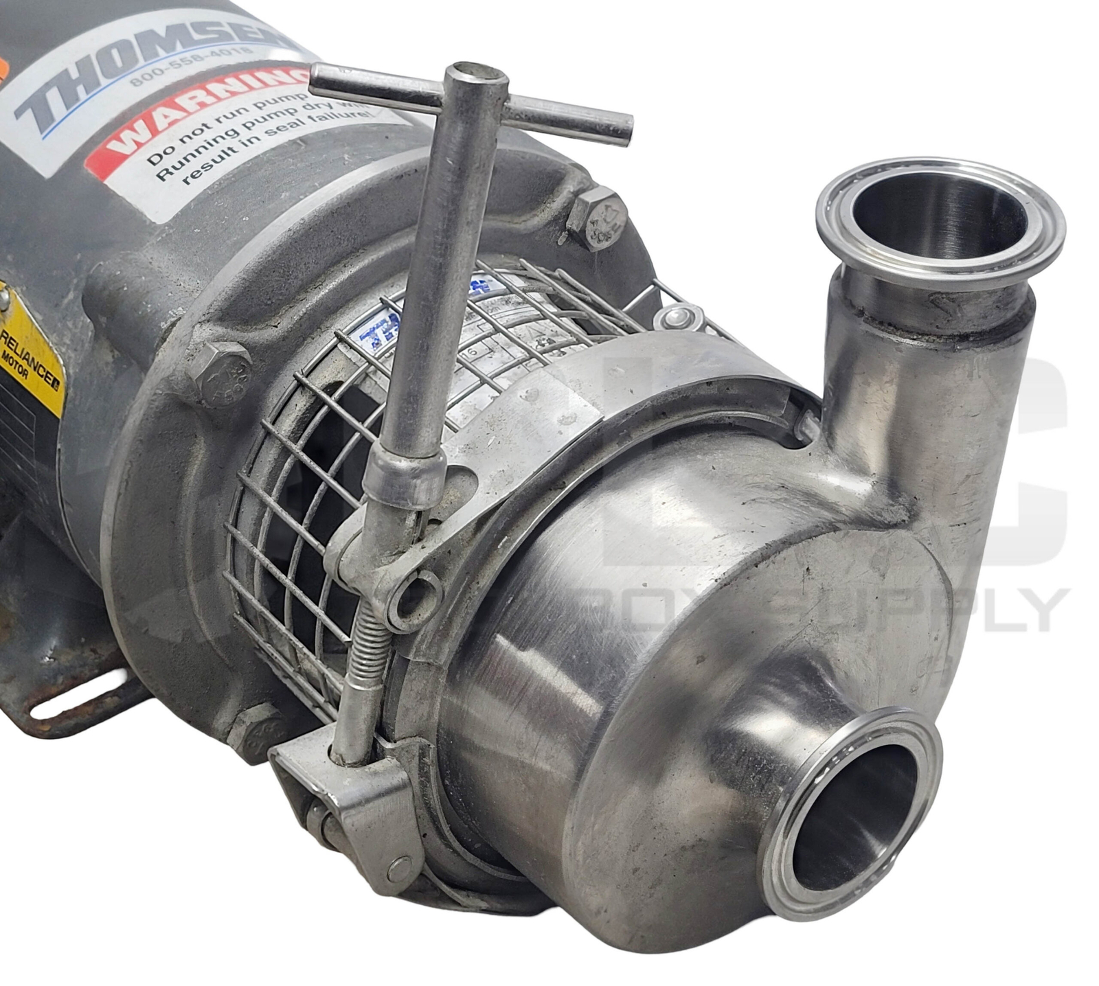 BALDOR CM3545 MOTOR 34A62-282 1HP W/ THOMSEN 41521-DA SANITARY CENTRIFUGAL PUMP
