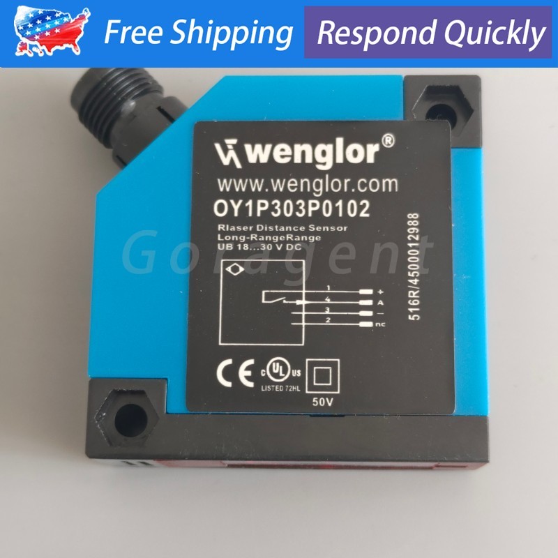 NEW For Wenglor OY1P303P0102 High-Performance Distance Photoelectric Sensor