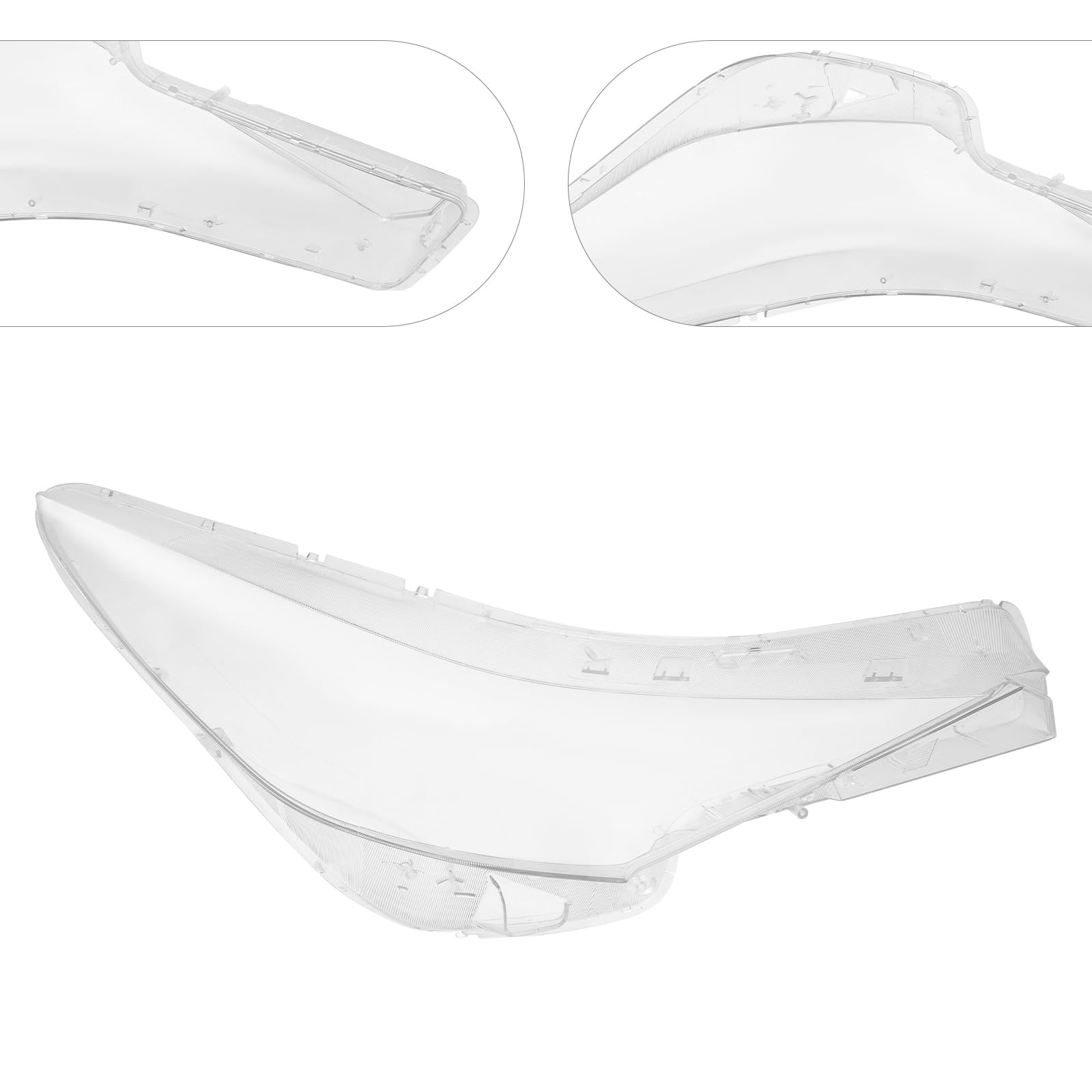 Right Headlight Lens Cover for 2021-2023 Hyundai Elantra Passenger Side Clear