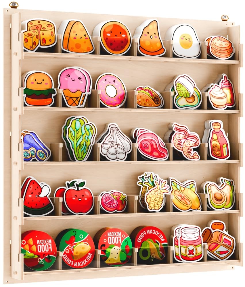 HOTCAN Sticker Display Stand for Vendors, Artists & Shops – Clear Acrylic Sti…
