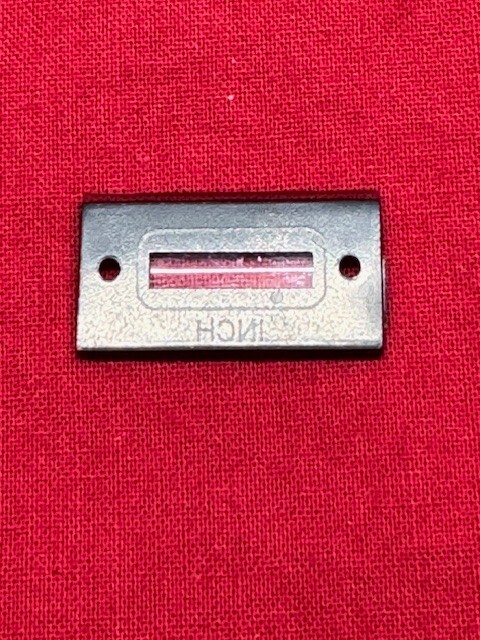 Starrett PT19107 Window ONLY for 216 Series Digital Outside Micrometer – English