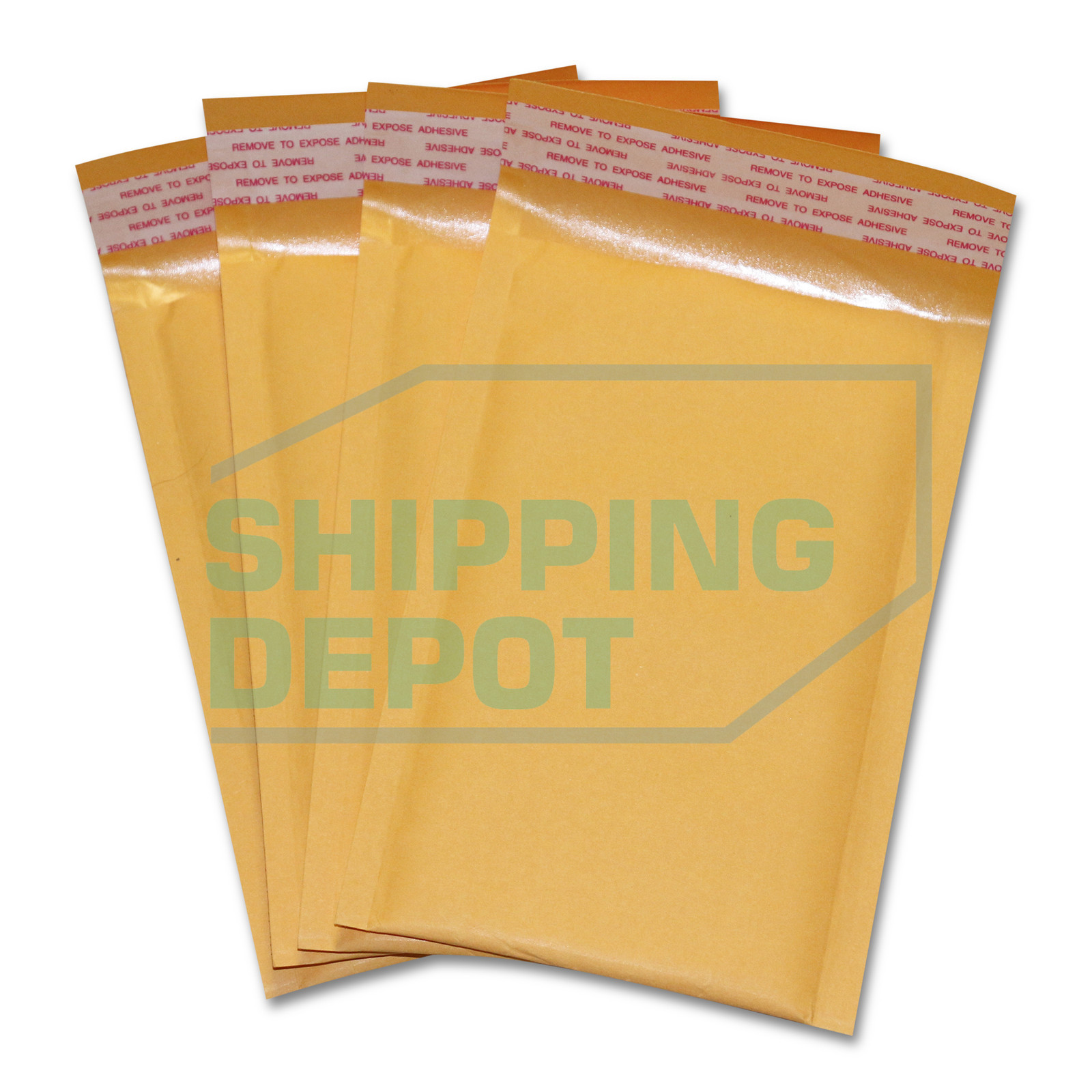 1-3000 #000 4×8 Kraft Bubble Pad Mailers Self Seal Envelopes 4″x8″ Secure Seal