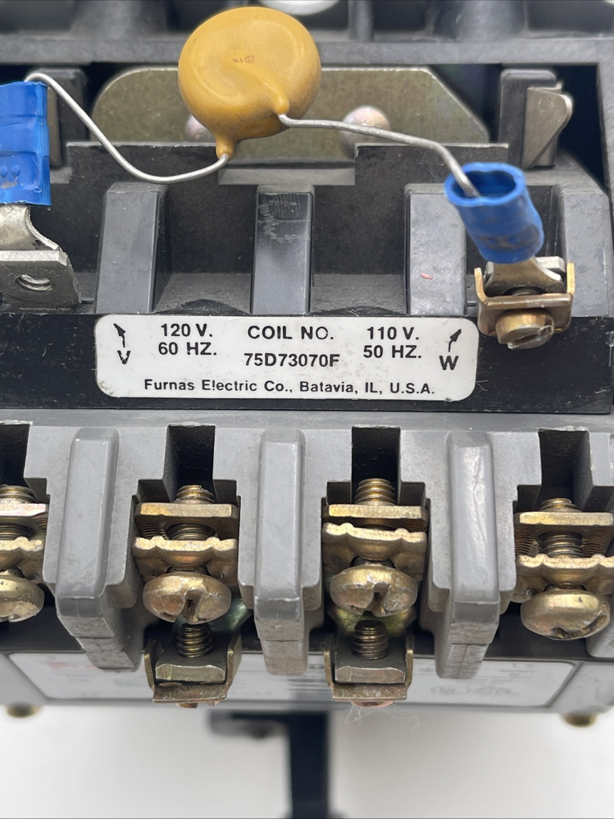 FURNAS 14DP32A SIZE 1 MOTOR STARTER 7 amp 600 VAC(EB1473)