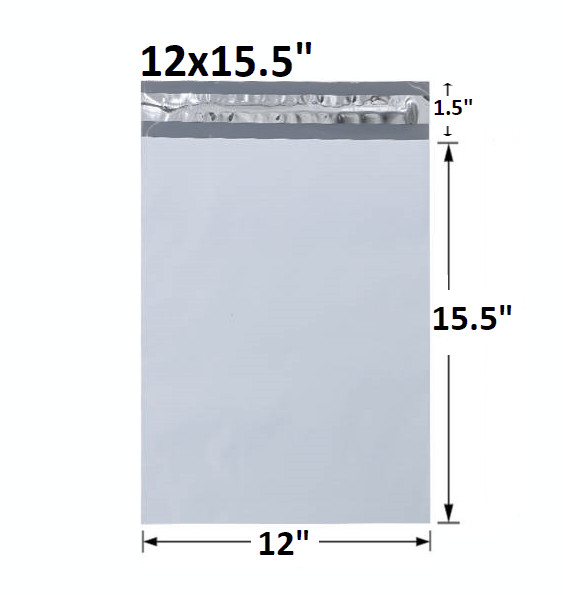 Poly Mailers Shipping Bags Envelopes Packaging Premium White Bags 2.5 MIL ✔✔✔