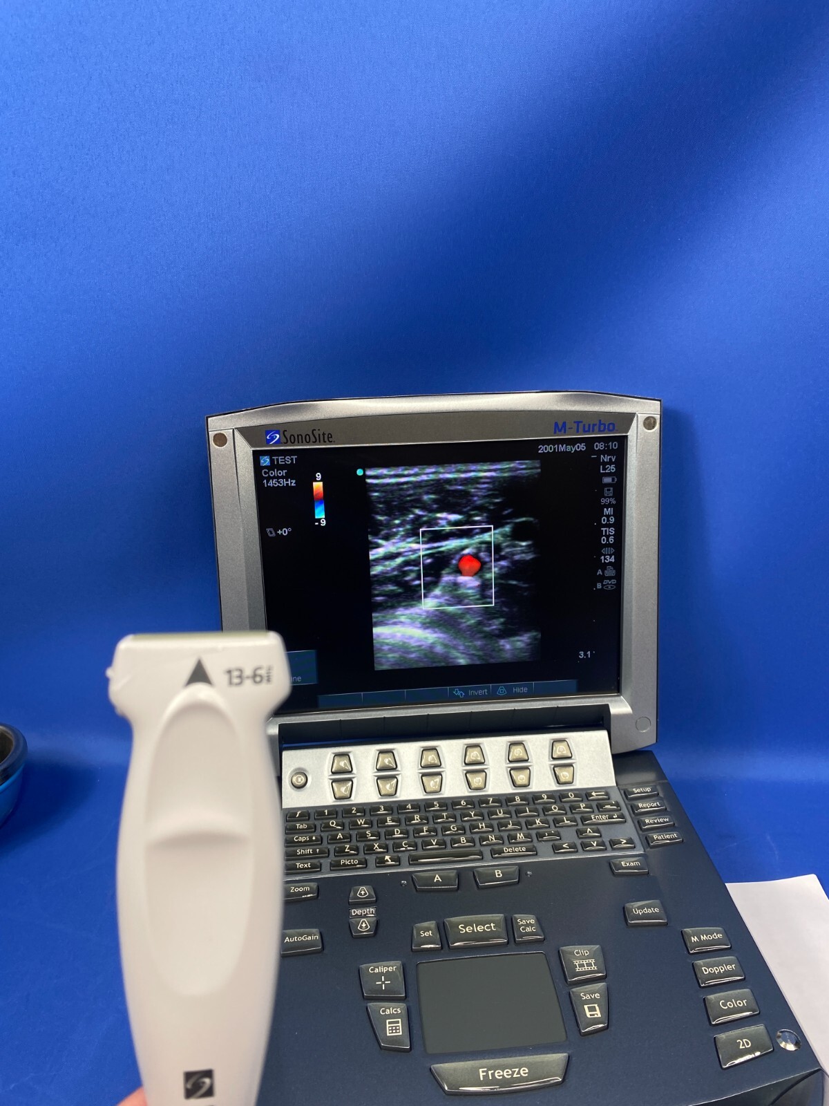 Fujifilm Sonosite L25x/13-6 MHz Ultrasound Transducer M-Turbo Edge Edge II S II