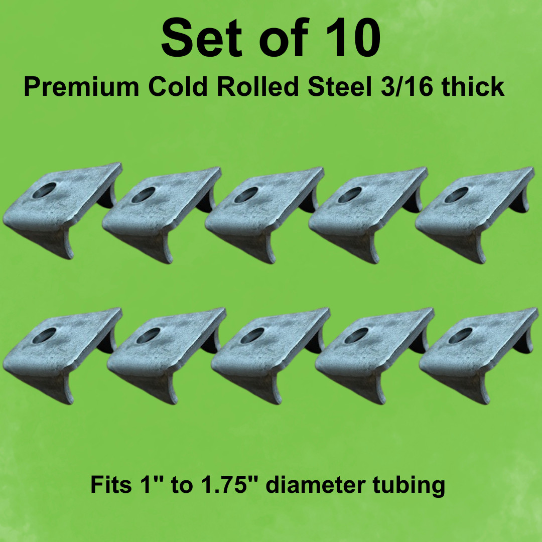 Weld On Tabs and mounts, -Pack of 50 Thick 3/16″ Steel Tabs, Rat Rod, Chassis