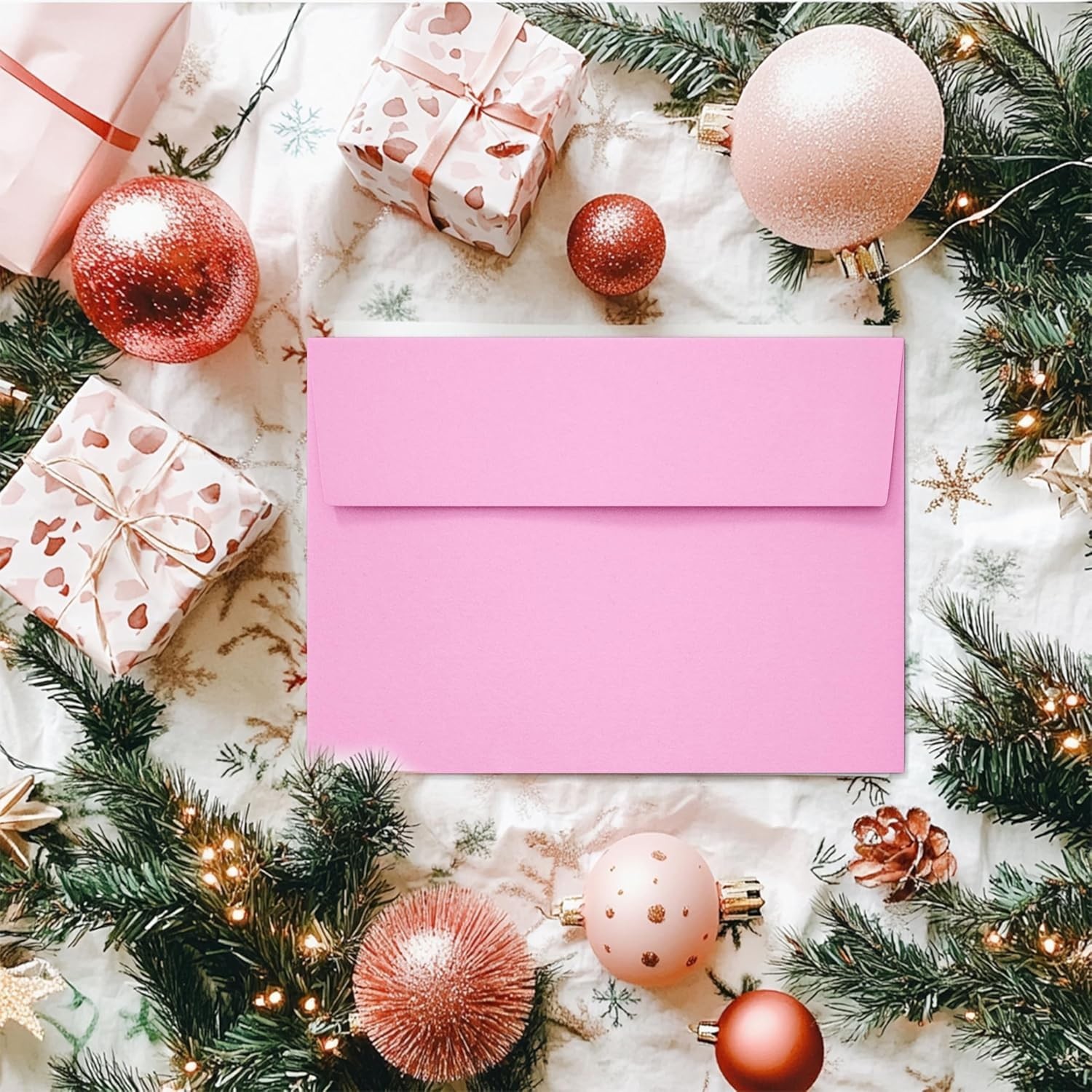 50-Pack 4×6 Colored Envelopes – Perfect for Weddings or Greetings