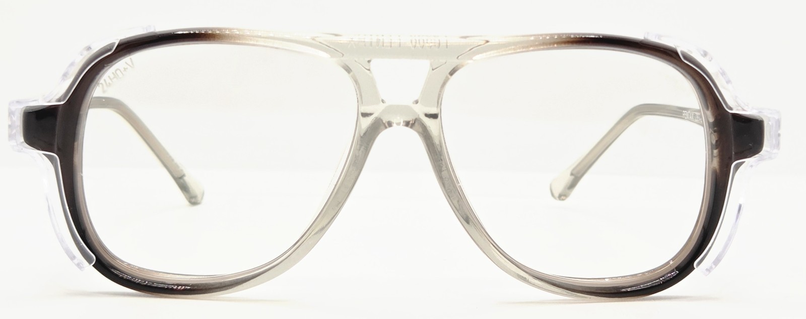 PENTAX F6000 Z87-2+ CSA Z94.3 GRAY AUTHENTIC EYEGLASSES FRAMES 55-15-145