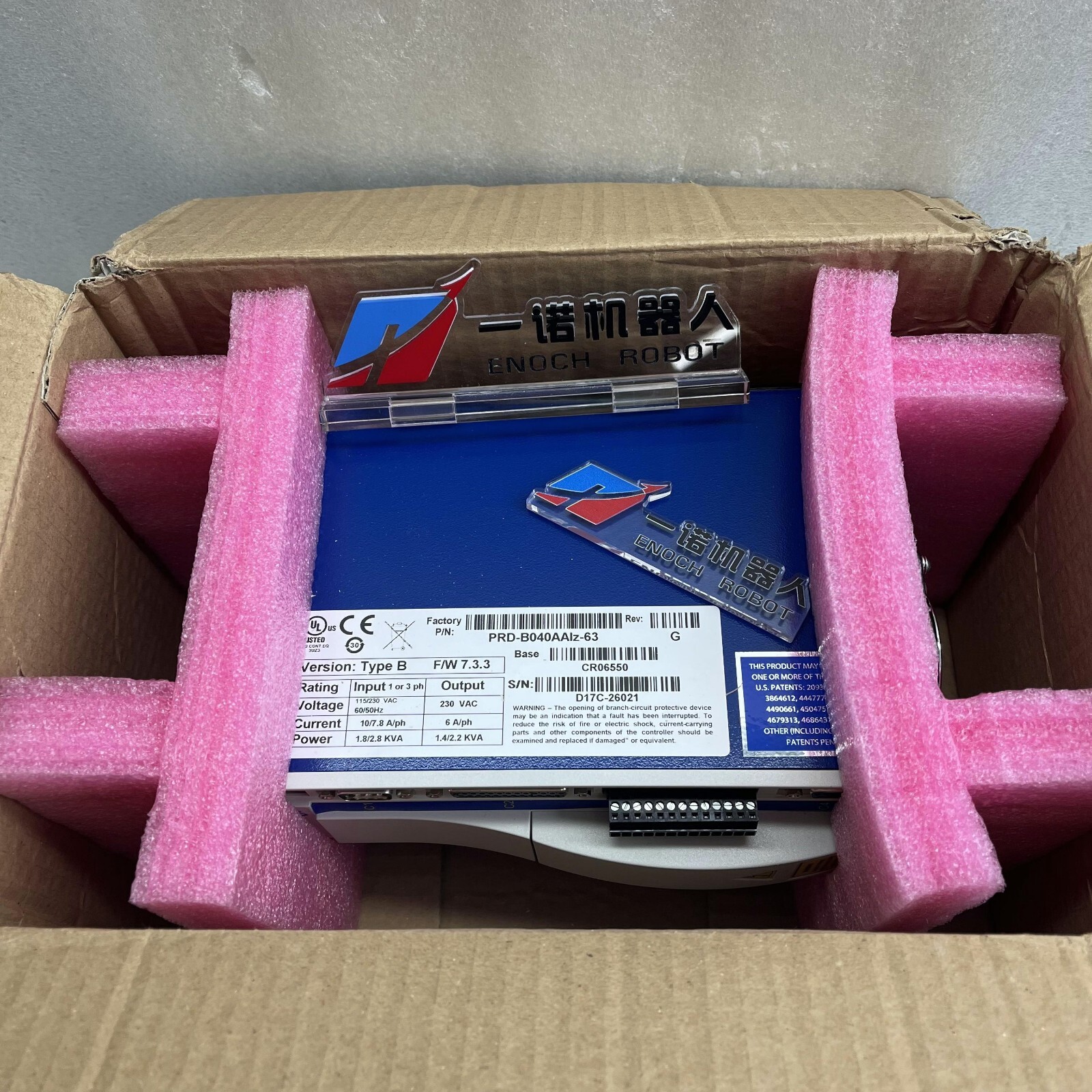 Kollmorgen Servo drive CR06550 PRD-B040AALz-63 F/W7.3.3 Fast delivery #