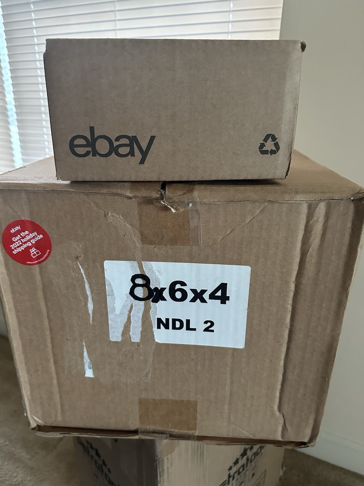 eBay 8″ x 6″ x 4″ Shipping Boxes