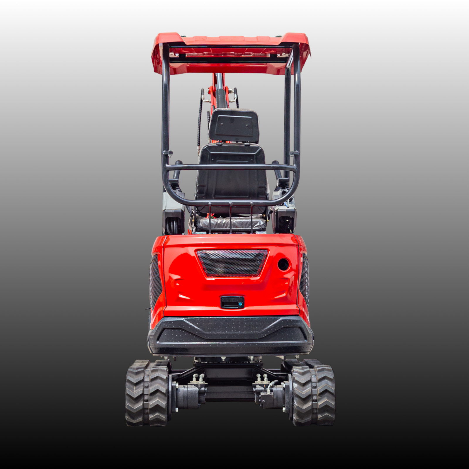TYRANT 17 Mini Excavator Kubota D902 Engine Side Swing with 12 attachments