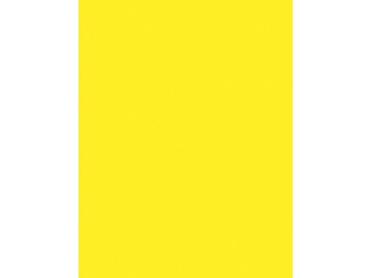 Pacon 104316 Neon Bond Paper Letter – 8.50″ x 11″ – 100 / Pack – Yellow