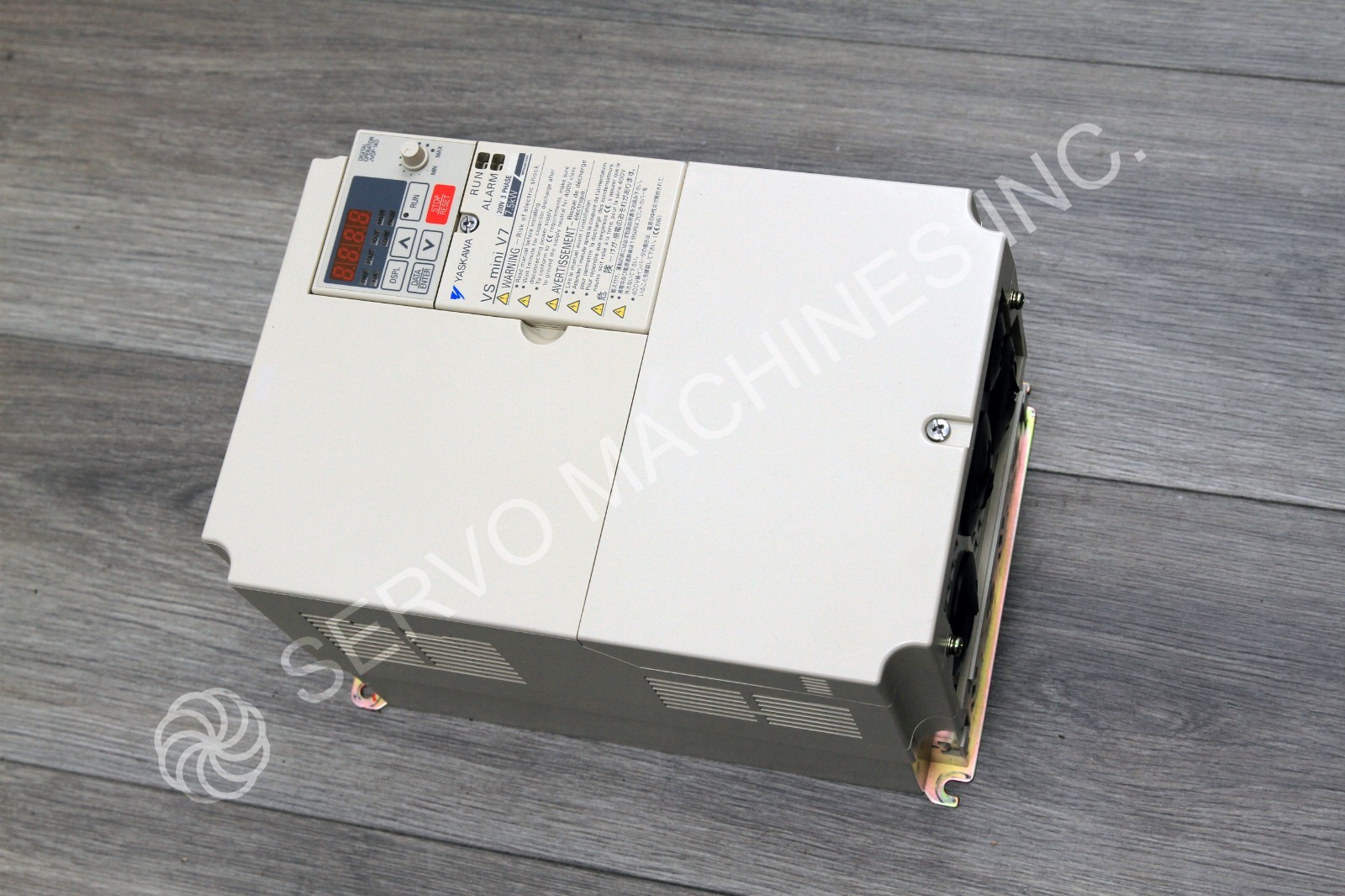 YASKAWA VFD CIMR-V7AA27P5 VARIABLE FREQUENCY DRIVE WITH 1 YEAR WARRANTY