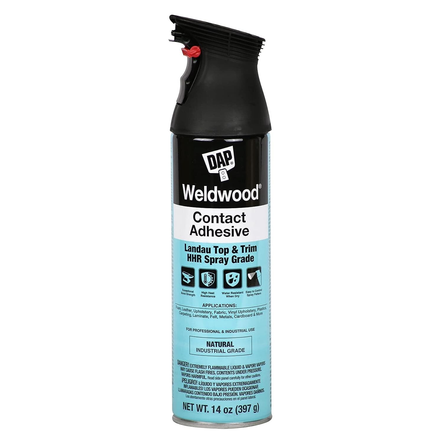 DAP® Weldwood® Contact Landau Top & Trim HHR Spray Adhesive 14oz Can