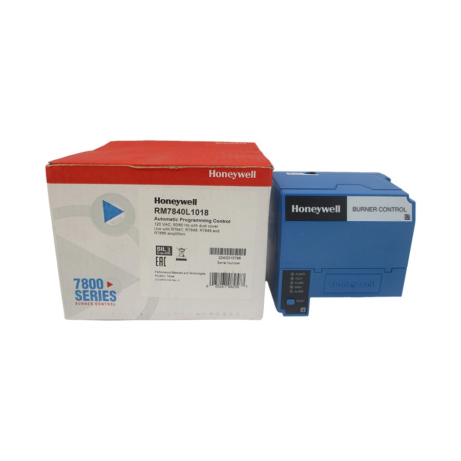 HONEYWELL RM7840L1018 F/W 5029 120VAC 9.8A REV. C NSMP