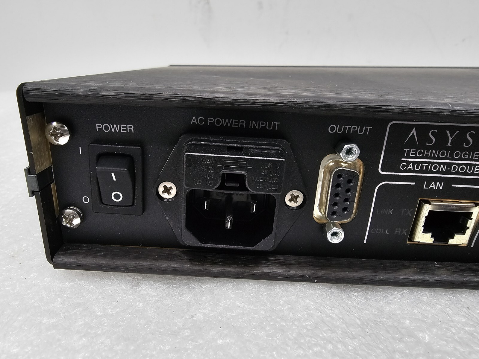 ASYST HS80 SMART-Comm NETWORK HS80-01 , P/N: 9700-4774-01 REV.E #2