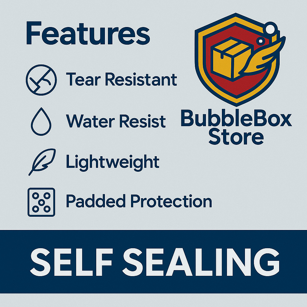 ANY SIZE POLY BUBBLE MAILERS SHIPPING PADDED BAGS MAILING ENVELOPES SELF SEAL