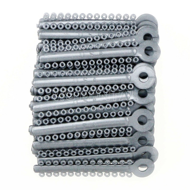 1040pcs Dental Orthodontic Elastic Ligature Ties for Brackets Brace Rubber Bands
