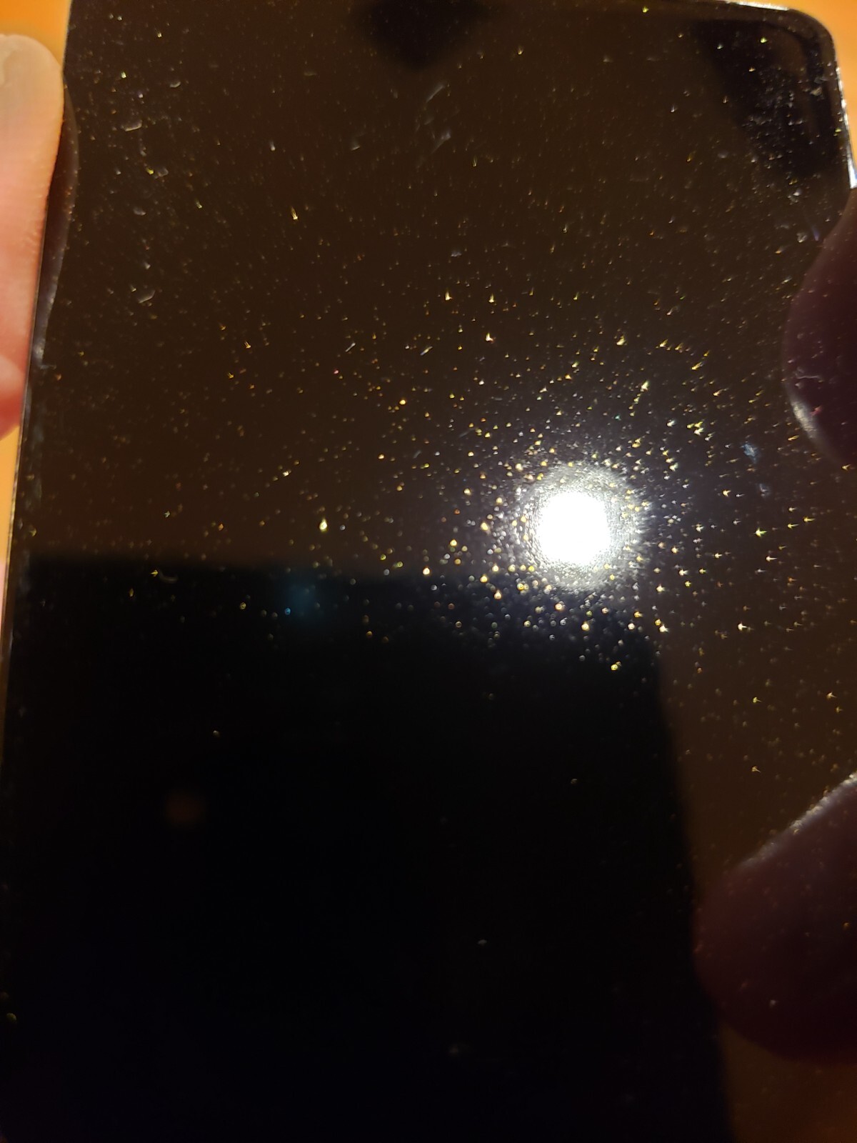 Black Sparkle Metallic Powder Coating Paint 1LB USA Made