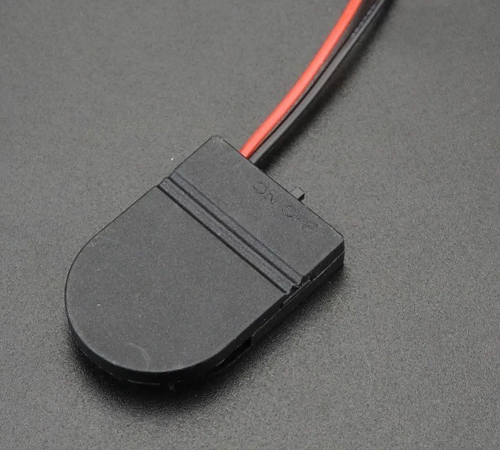Battery Holder CR2032 Button Cell Case ON/OFF Switch Coin 3V Volt Output 2032