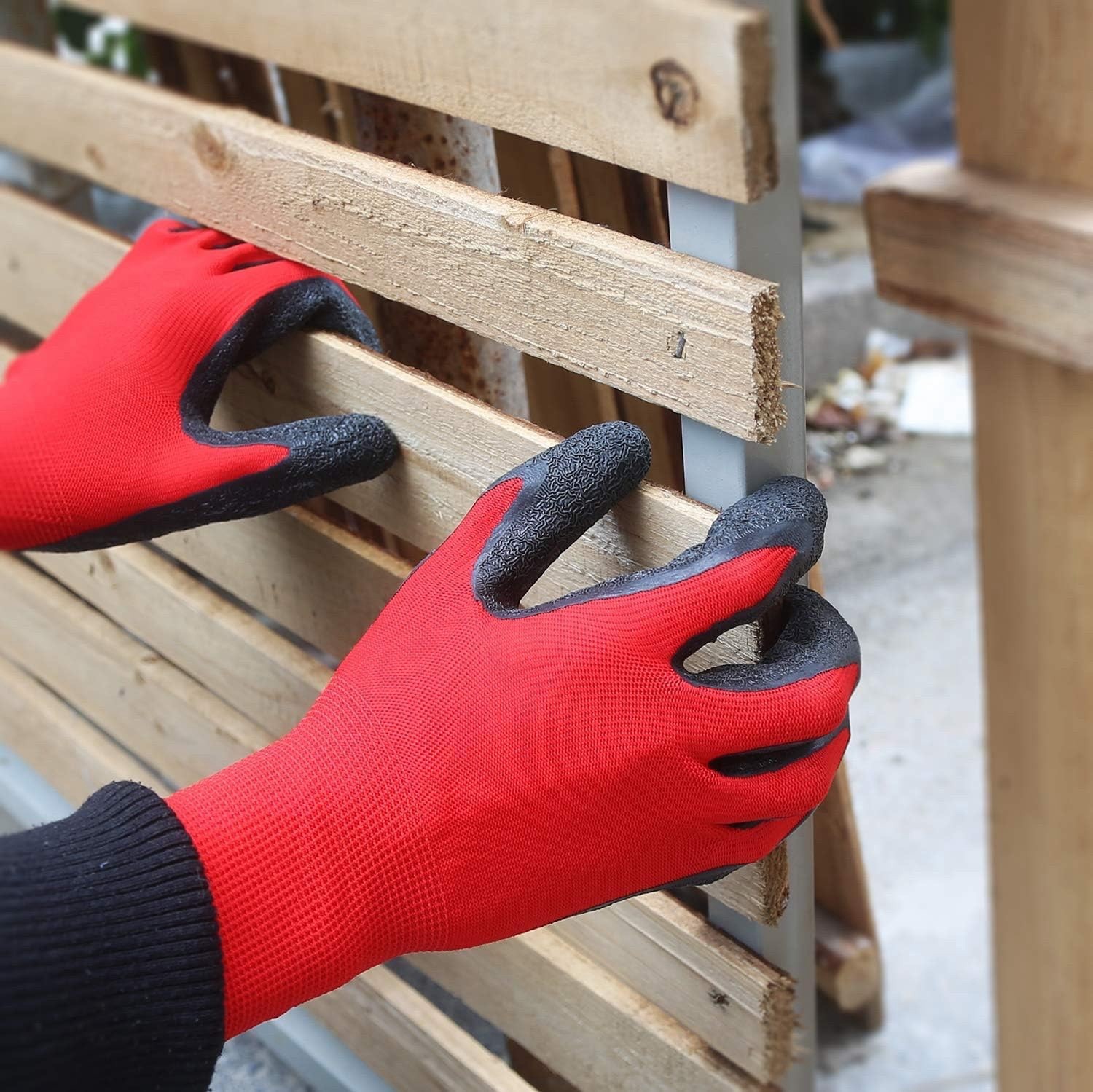 Ultimate Micro Foam Nitrile Grip Coated PROTECTIVE WORK GLOVES Cut Resistant