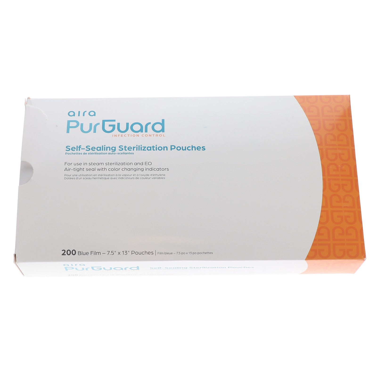 House Brand Dentistry 100538 Sterilization Pouches 7.5″ X 13″ Blue Film 200/Pk
