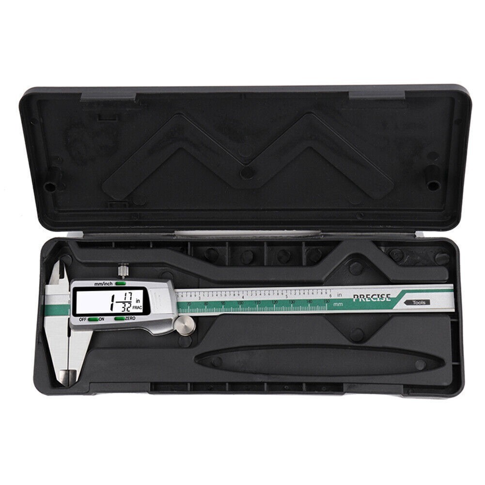 0–6″ Digital Electronic Vernier Caliper LCD Gauge Vernier Caliper Micrometer