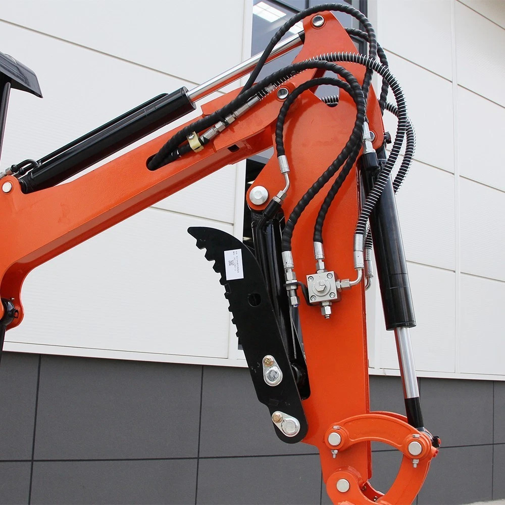 13.5HP 1 TON Mini Excavator B&S EPA Engine Hydraulic Thumb Digger, Free Shipping