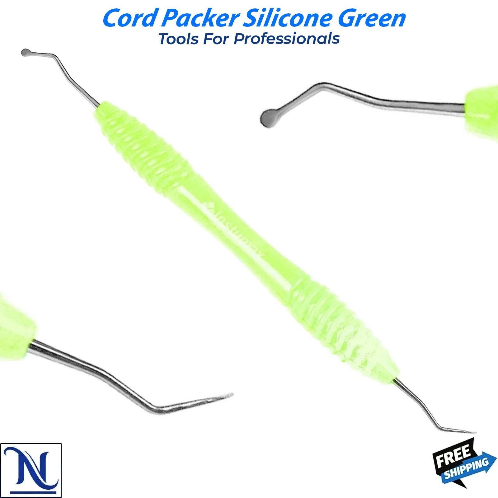 Professional Dental Cord Packer Small Tip Atraumatic Gingival Tool