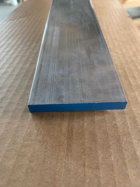 3/8″ x 3″ Aluminum Flat Bar x 48″ Long, 6061 Aluminum