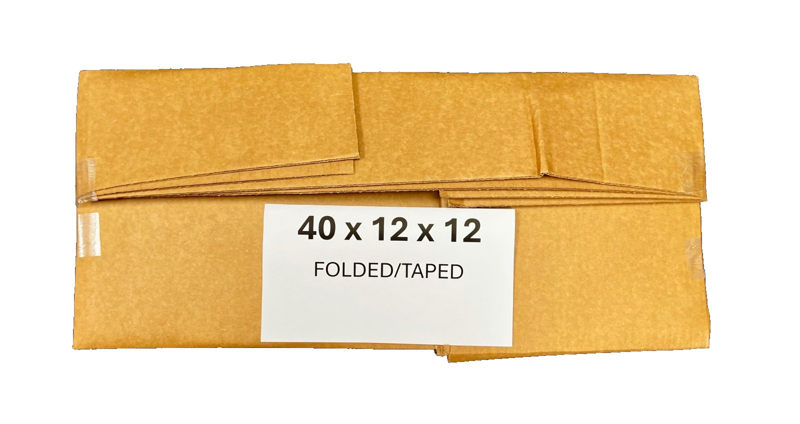 40″ x 12″ x 12″ CARDBOARD BOX – 200 lb – SINGLE BOX – LONG