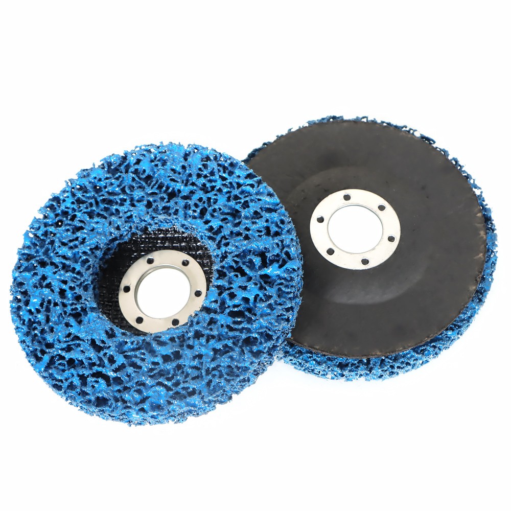 10 Piece 4.5” Poly Strip Disc Wheel Paint Rust Removal Clean Angle Grinder New