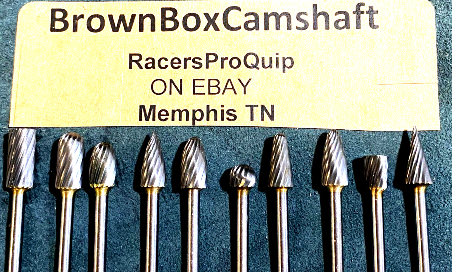 Porting Tools Extra LONG Small Engine Tungsten Carbide Aluminum Cutting 10pc USA