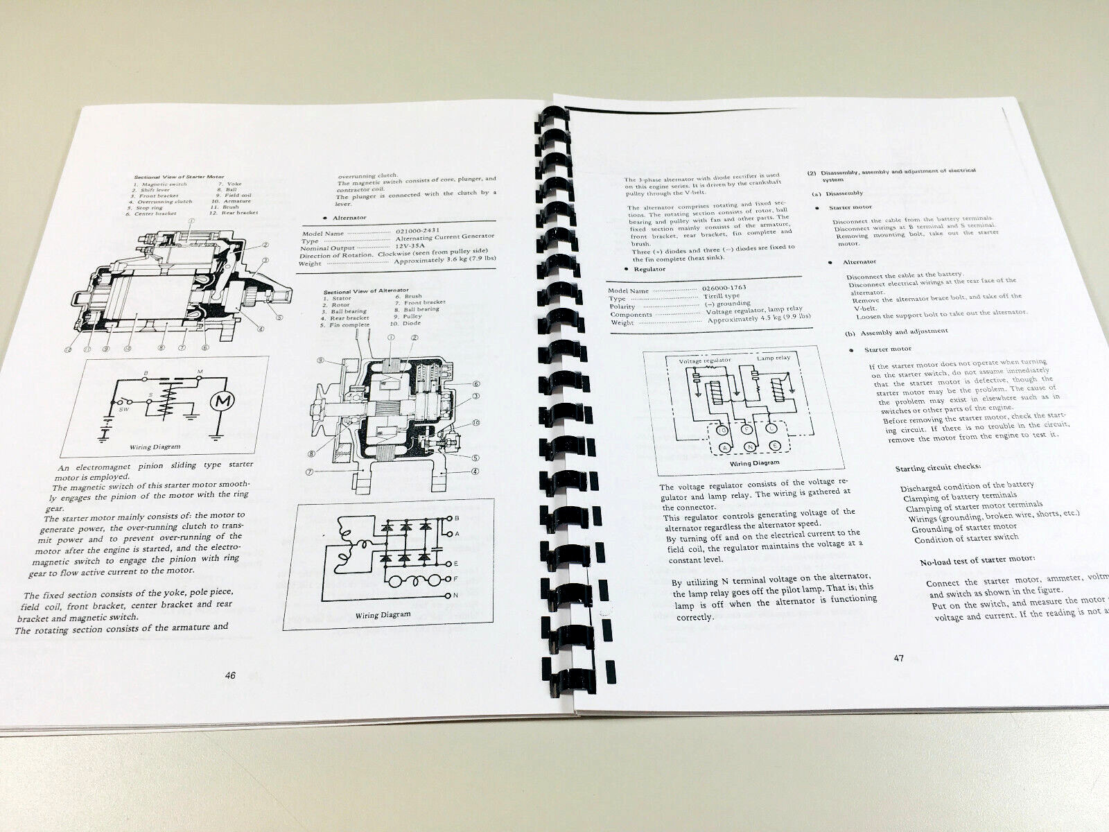 Bolens G152 G154 G172 G174 Tractor Service Repair Shop Manual Iseki Diesel Eng