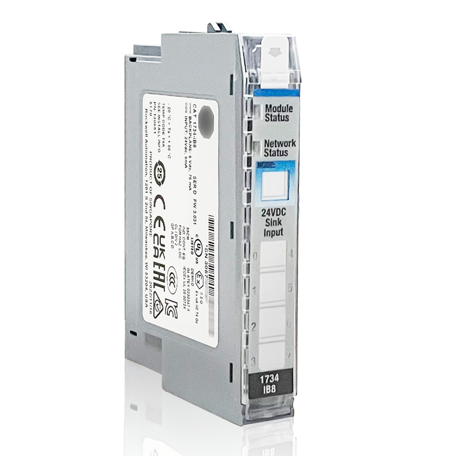 NEW Allen-Bradley 1734-IB8 /D POINT I/O 8 Point Digital Input Module 1734IB8
