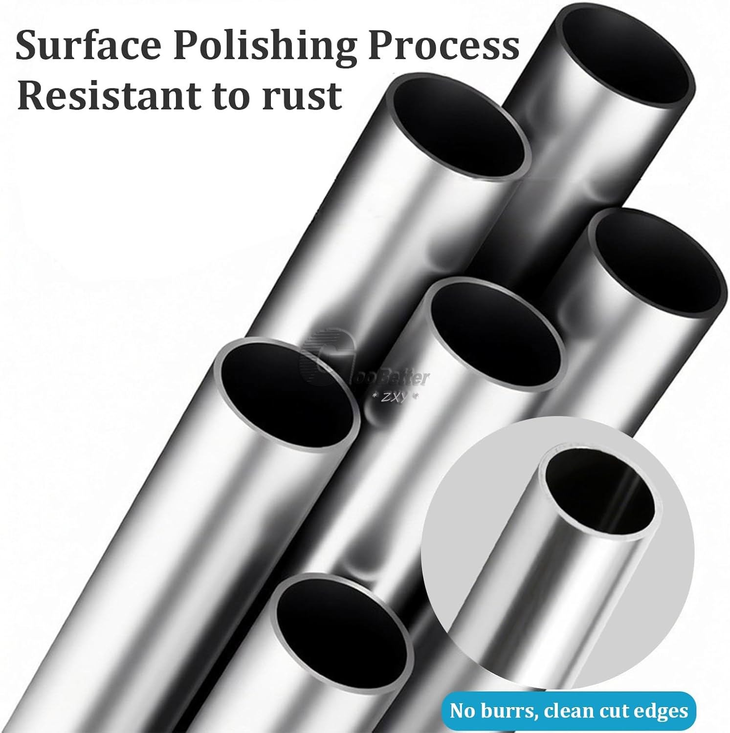 Aluminium Round Tube 0.2-9mm Thickness 1.5-22mm OD Straight 500mm long 6063 Tube
