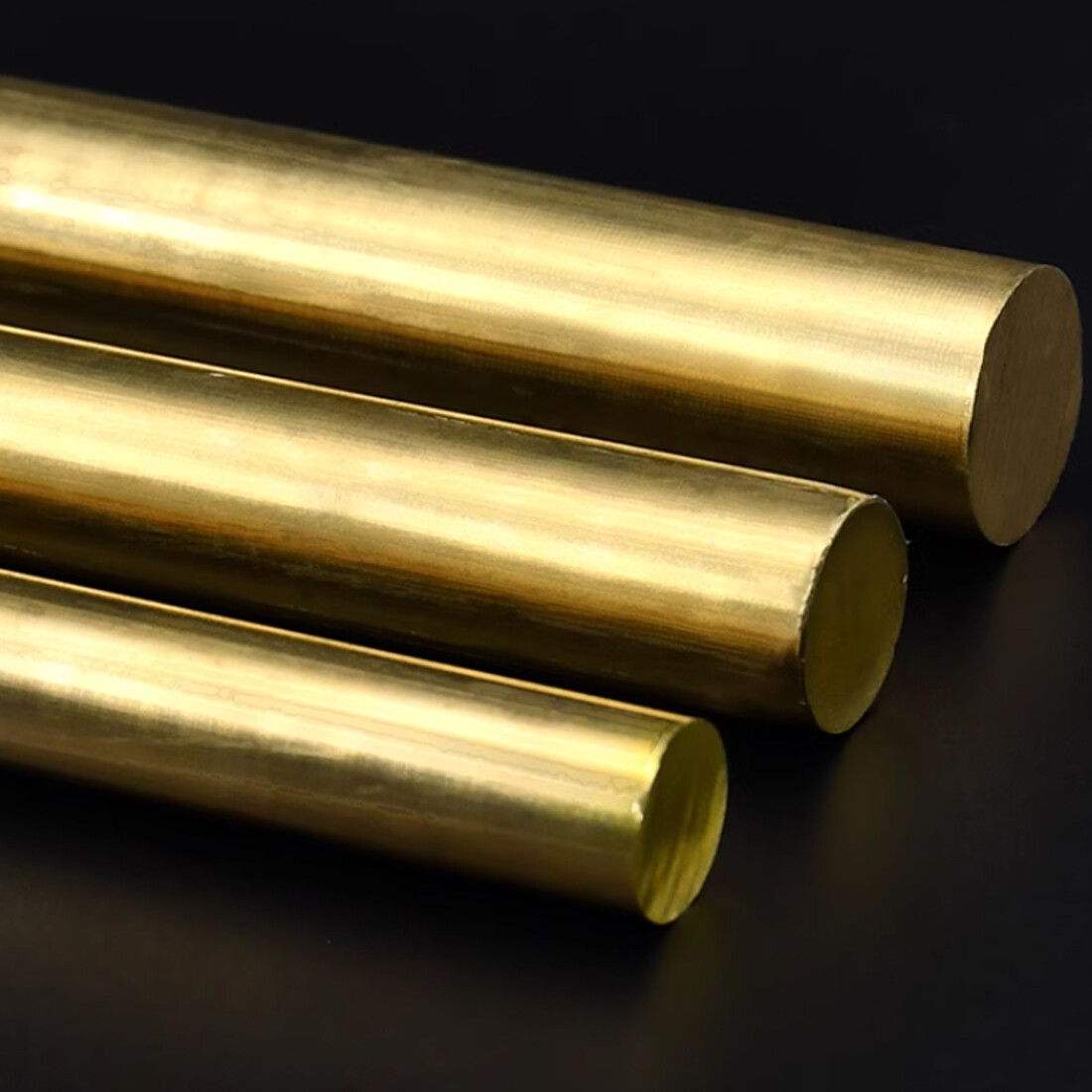 Brass Round Bar Rod Dia 3/5~80mm H59 Solid Bar/Rod Lengths 100/150/200/250/300mm