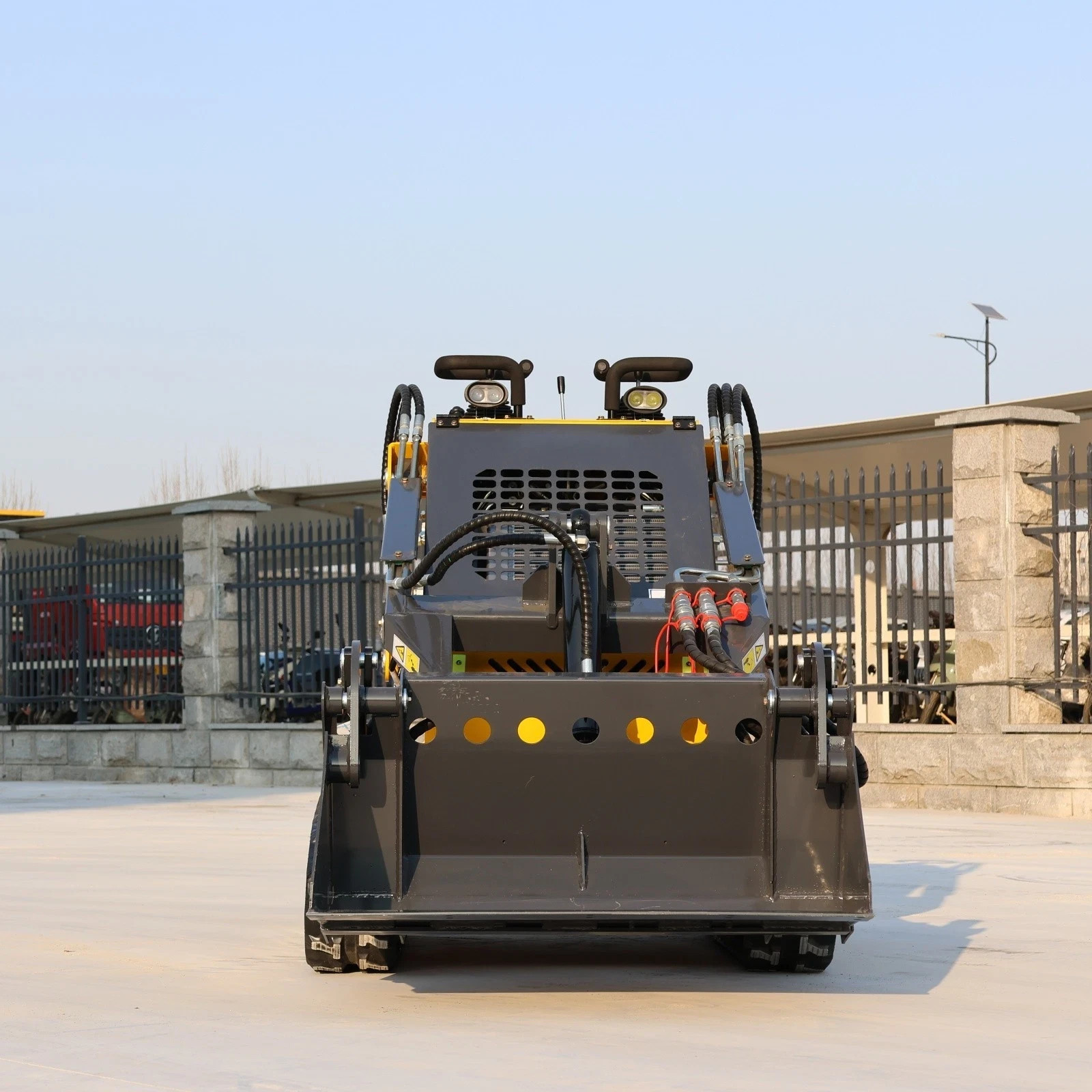 Mini Skid Steer Track Loader | 13.5HP GAS Engine |Tracked Loader,Hydrualic,NEW