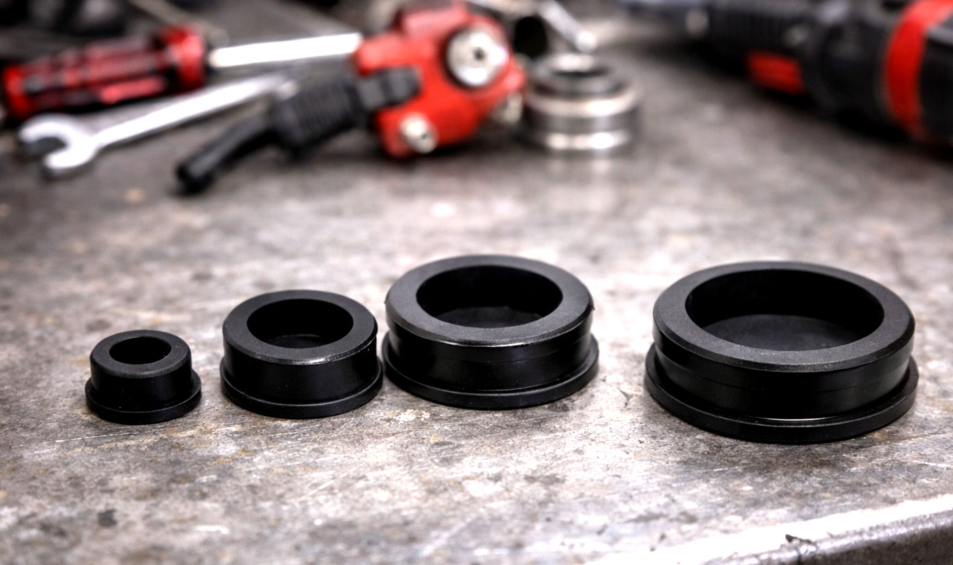 Large Rubber Hole Plugs 7/8″ to 2 1/2″ Push In Compression Stem 10 Sizes