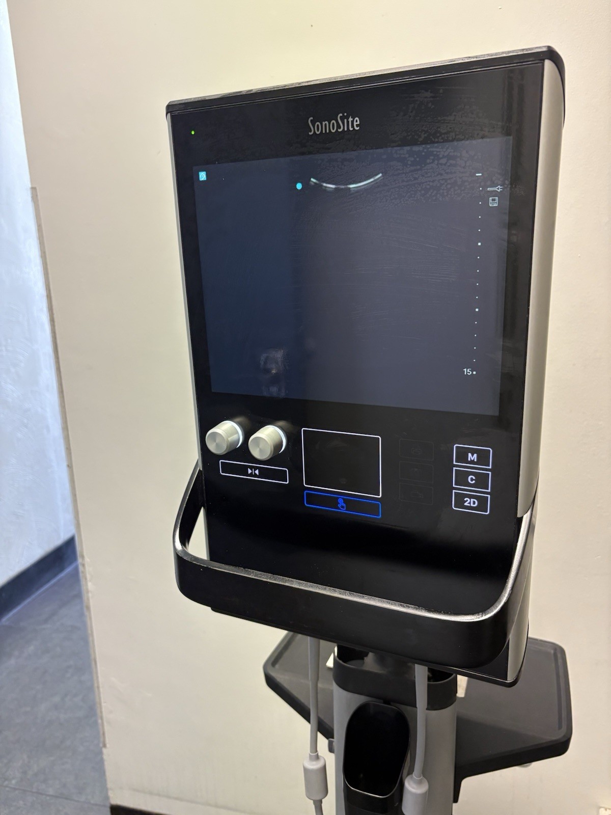 Sonosite SII Total Ultrasound System Ref P20883-12 With Three Probes (PLS READ)