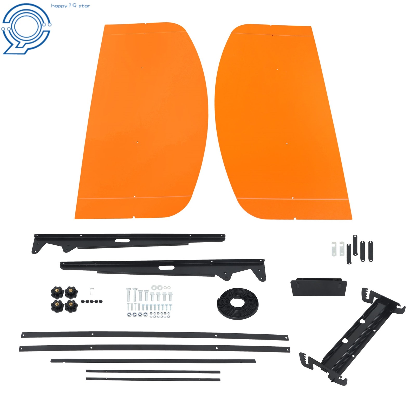 Orange Universal Tuff Top Tractor Canopy 52″ X 52″ For ROPS 2″ x 2″ or 2″ x 3″