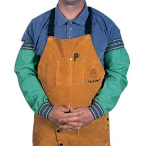Tillman 6201 9 oz FR Cotton Protective Welding Sleeves W/ Elastic Wrist/Top 1 PR