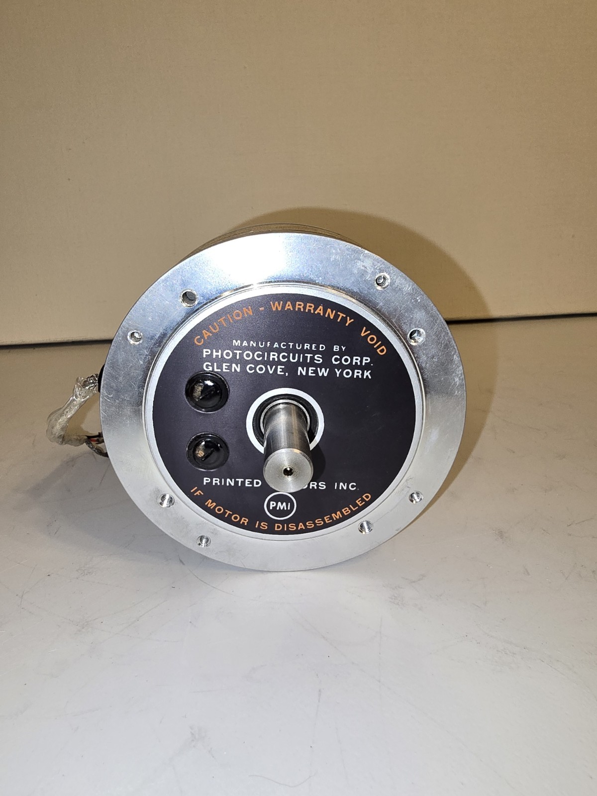 KOLLMORGEN 00-00907-009 PMI SERVO DISC DC PANCAKE MOTOR U9M4T