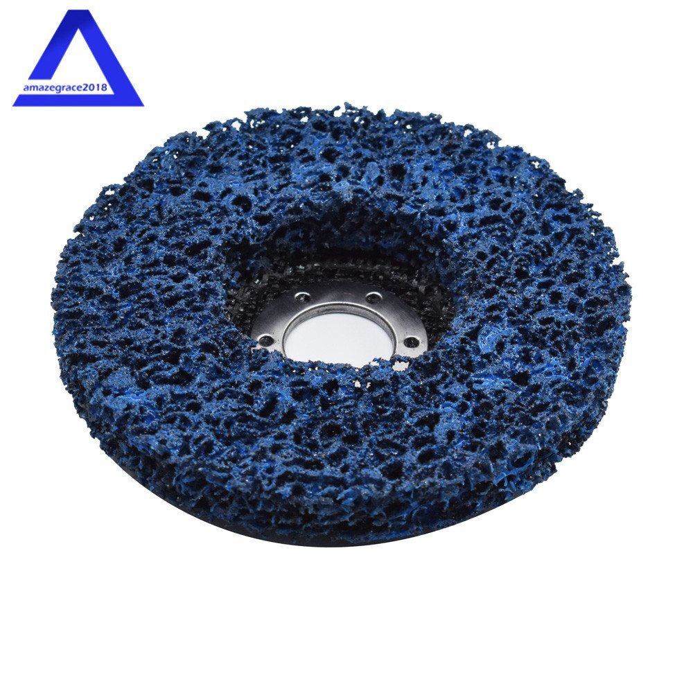 10 Pack 4.5”x7/8″ Poly Strip Disc Wheel Paint Rust Removal Clean Angle Grinder
