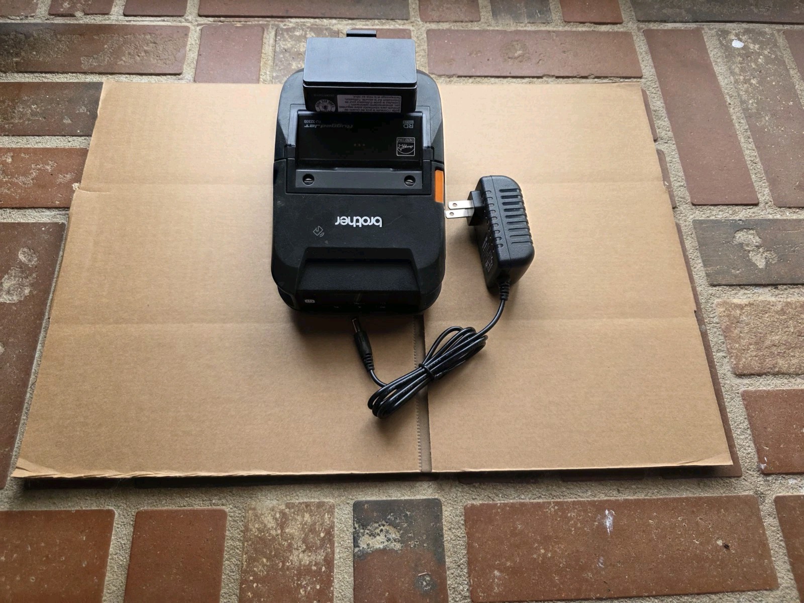 Brother RuggedJet Mobile Direct Thermal Printer Monochrome RJ-3230BL