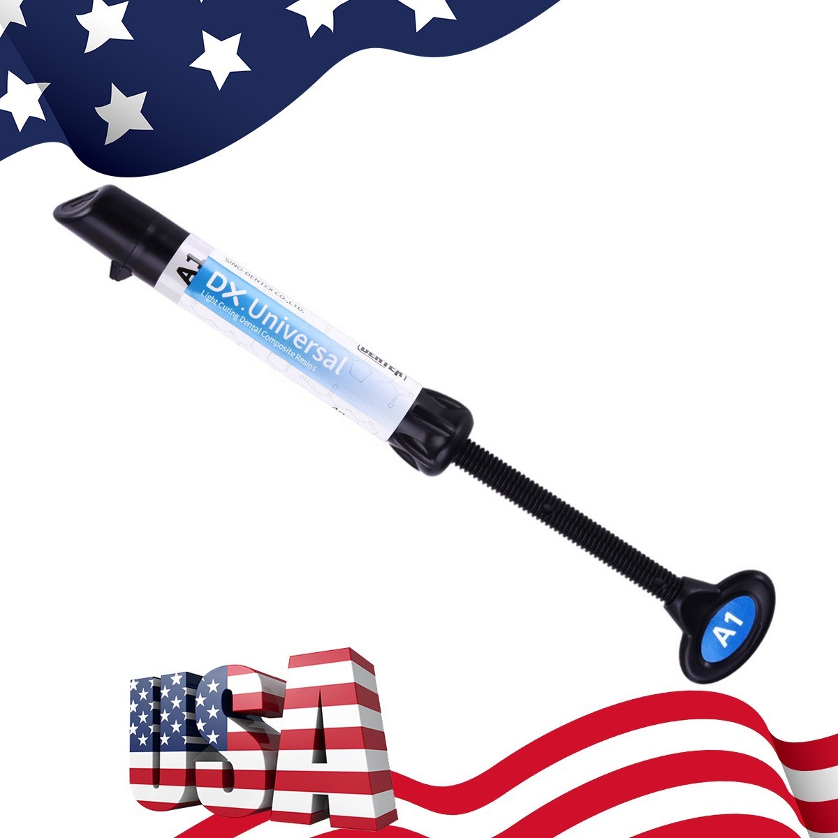 Dentex Dental Universal Composite Resin Light Cure A1/A2/A3/A3.5/B1/B2