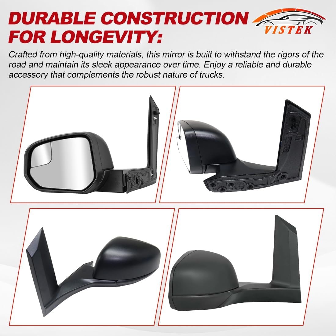 Passenger Right Side View Mirror FIT Ford Transit Connect 2014-2023 2024 – Power
